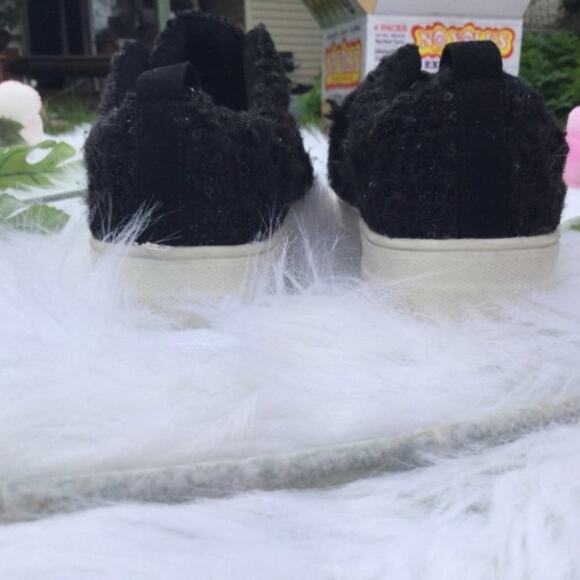 DV Black White Platform Shoes Sequin Size 6 Six - Picture 12 of 14